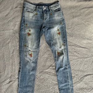 Lucky Brand high rise skinny jeans